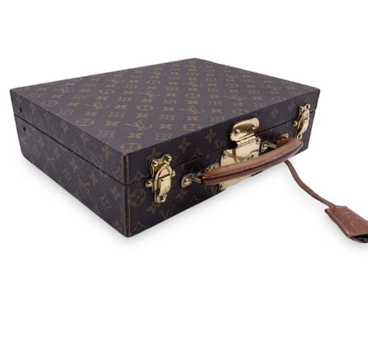 Louis Vuitton Boîte Bijoux – Schmuck-Reisetrunk aus Monogram Canvas